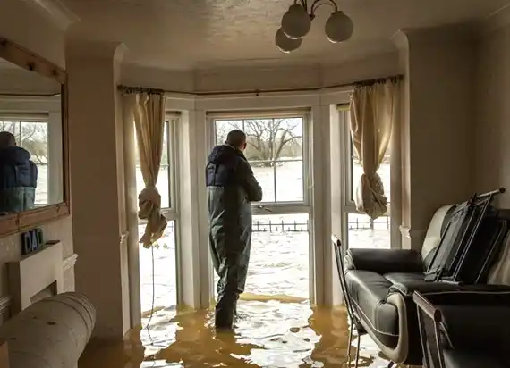 water damage restoration service Fisher